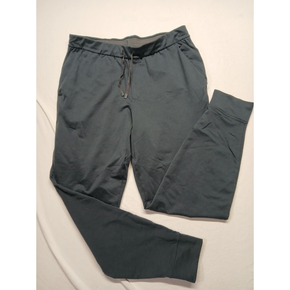 REI Pants‎ Mens Large Navy Fleece Sweatpants Elastic Waist Drawstring Lounge